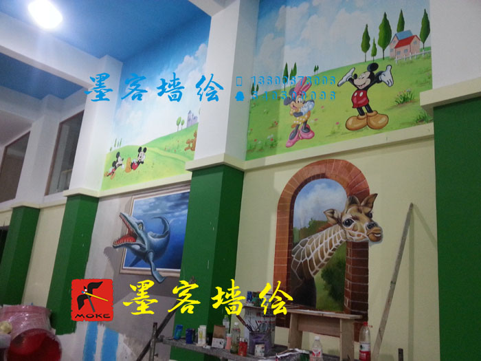 MK_QH03學校幼兒園墻繪