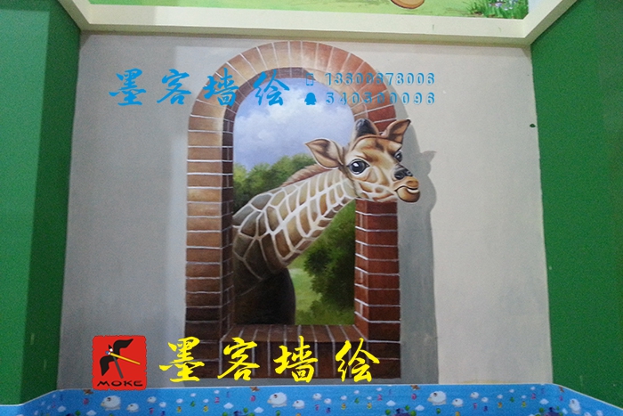 MK_QH11_溫州3D墻繪