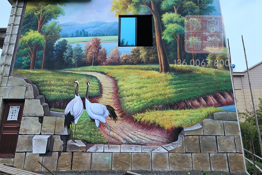MK_QH01_3D墻繪