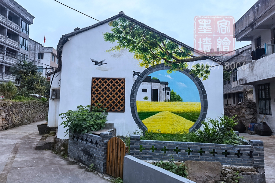 MK_QH39_3D墻繪