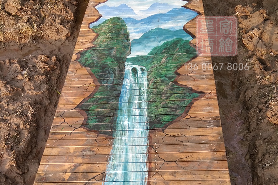 MK_QH49_3D墻繪