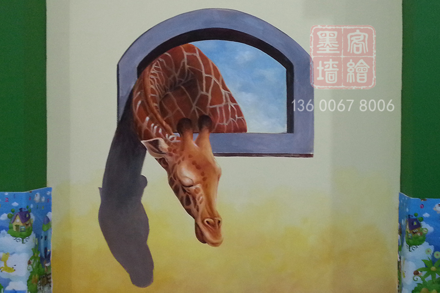 MK_QH58_3D墻繪