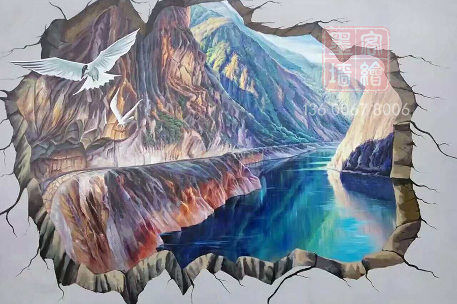 MK_QH85_3D墻繪