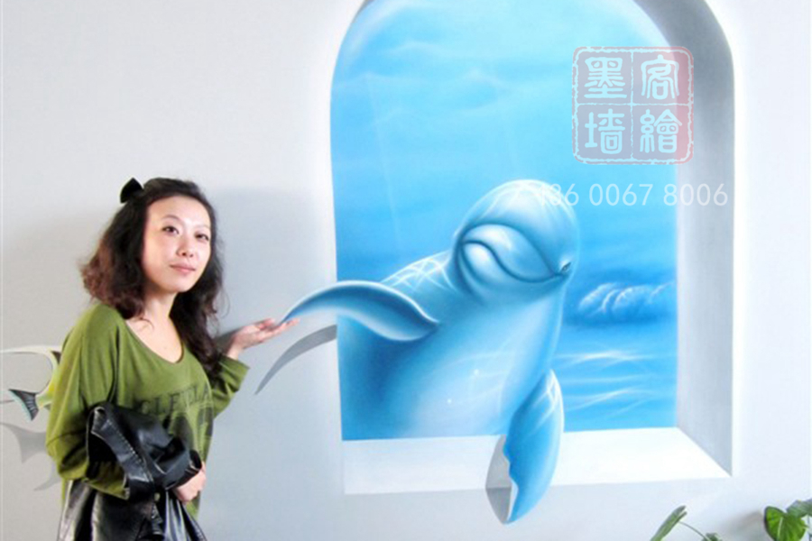MK_QH117_3D墻繪