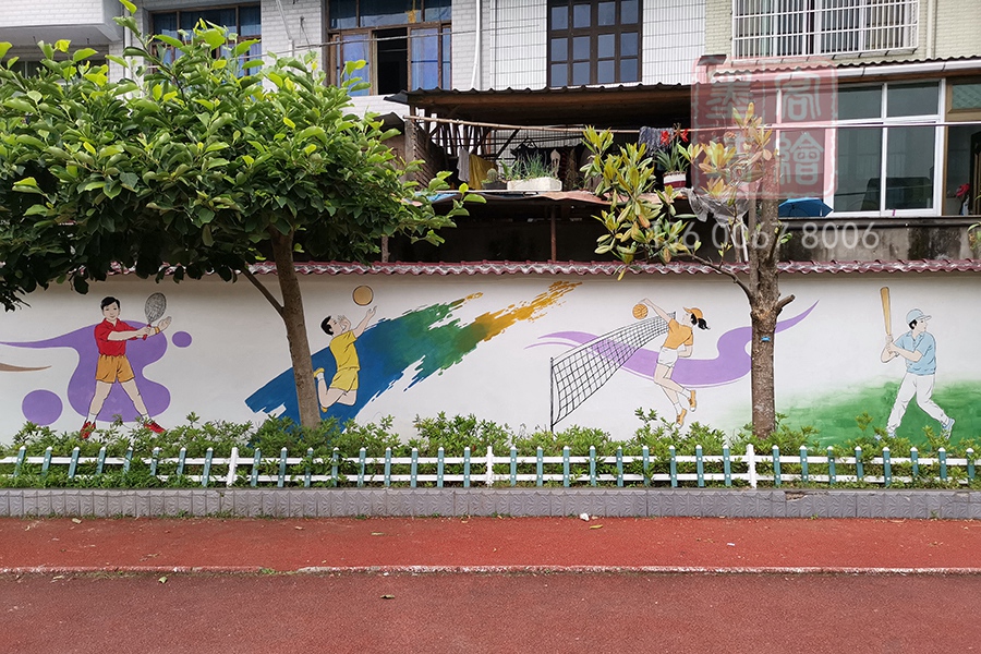MK_QH122學(xué)校幼兒園墻繪