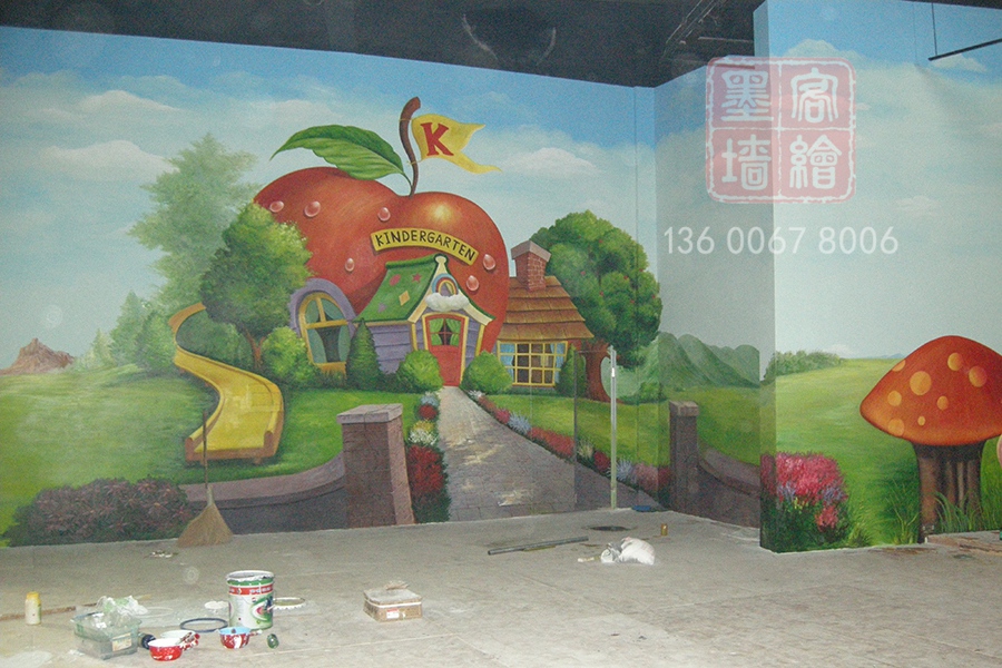 MK_QH185學校幼兒園墻繪